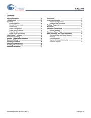 CY22392FXC datasheet.datasheet_page 2