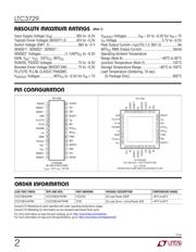 LTC3729EUH 数据规格书 2