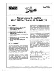 DAC811 datasheet.datasheet_page 1