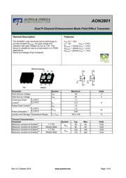 AON2801 datasheet.datasheet_page 1