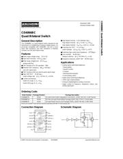 CD4066BCN datasheet.datasheet_page 1