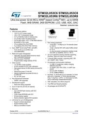 STM32L053R6H6 datasheet.datasheet_page 1