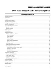 MAX98355AEWL+T 数据规格书 2