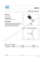 BD179 datasheet.datasheet_page 1
