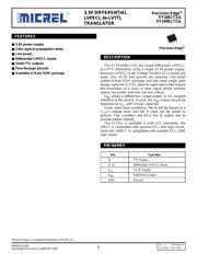 SY100ELT21LZI datasheet.datasheet_page 1