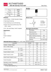 RGTH60TS65DGC11 数据规格书 1