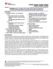 LMK04033BISQ/NOPB datasheet.datasheet_page 1