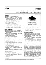 ST7554TQF7 datasheet.datasheet_page 1