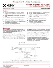 XC17128ELVO8C Datenblatt PDF