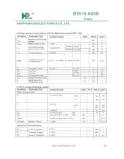BTA16-600BW3G 数据规格书 2