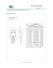 BTA16-600BW3G 数据规格书 5