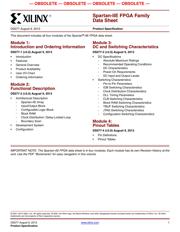 XC2S50E-6TQG144C datasheet.datasheet_page 1