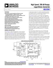 ADL5304-EVALZ 数据规格书 1