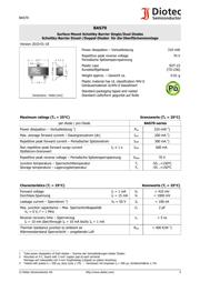 BAS70-04 数据规格书 1