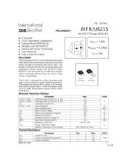 IRFR6215 datasheet.datasheet_page 1