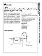 LM3407MY/NOPB datasheet.datasheet_page 2