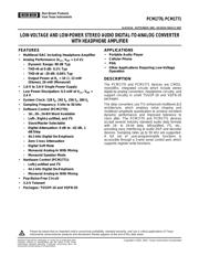 PCM1771PWRG4 datasheet.datasheet_page 1