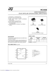 MC4558 datasheet.datasheet_page 1