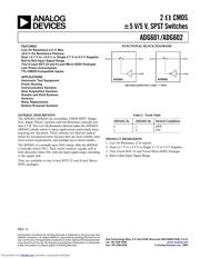 ADG602 datasheet.datasheet_page 1