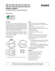 HCNW2211-000E Datenblatt PDF