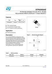 STP62NS04Z datasheet.datasheet_page 1