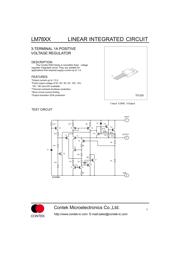 LM7809 数据规格书 1