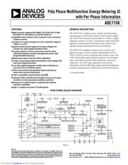 ADE7758ARWRL 数据手册