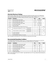 IRS2111SPBF datasheet.datasheet_page 2