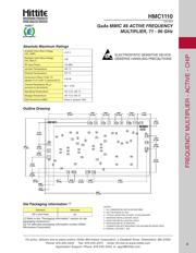 HMC1110 datasheet.datasheet_page 6