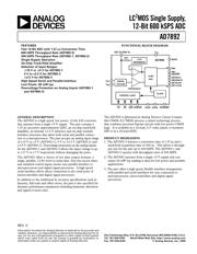 AD7892BRZ-3 datasheet.datasheet_page 1