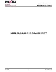 MX25L3206EM2I-12G datasheet.datasheet_page 1