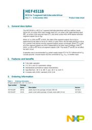 HEF4511BT,653 Datenblatt PDF