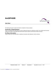 AM29F400BB-55EF Datenblatt PDF