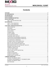 MX29GL128FUT2I-11G datasheet.datasheet_page 2