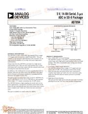 AD7894 数据规格书 1