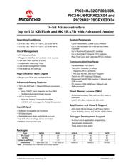 PIC24HJ128GP502-I/MM Datenblatt PDF