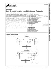 LP8340IDTX-3.3/NOPB 数据规格书 2