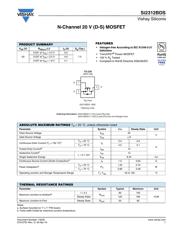 SI2312BDS-T1-GE3 datasheet.datasheet_page 1