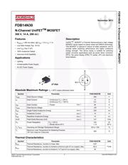 FDB14N30TM datasheet.datasheet_page 2