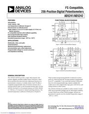 AD5242BRUZ1MREEL7 datasheet.datasheet_page 1