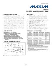 DS1338Z-18+ Datenblatt PDF