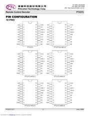PT2272A-M2 数据规格书 2