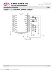 PT2272A-M2 数据规格书 5