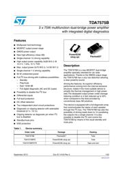 TDA7575BPD 数据规格书 1