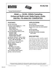 PCM1739E/2KG4 datasheet.datasheet_page 1