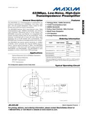 MAX3658AED datasheet.datasheet_page 1