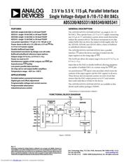 AD5330BRUZ-REEL7 Datenblatt PDF