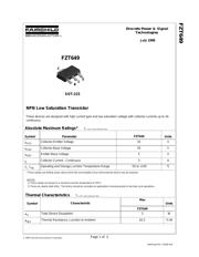 FZT649 datasheet.datasheet_page 2