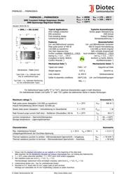 P4SMA300 数据规格书 1