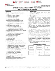 CDCEL937PWRG4 datasheet.datasheet_page 1